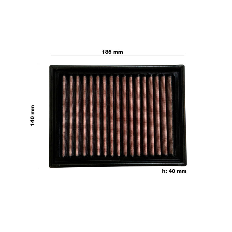 Simoni Racing Luftfilter passend für Seat Ibiza/Cordoba/Arosa 1.0i/1.4i 1999-2003 & VW Polo/Lupo 1.0i/1.4i 1999-2005