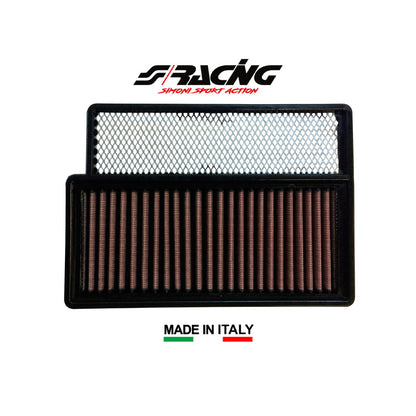 Simoni Racing Luftfilter passend für Opel Combo 1.4 2012- / Opel Tour 1.4T 2012- / Fiat 500 1.4 2008-2015 / Doblo 1.4 2010-
