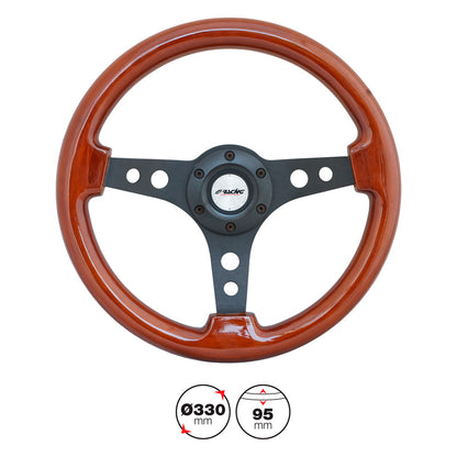 Simoni Racing Sportlenkrad Tammy 330mm - Echt Holz