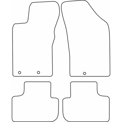 Autoteppiche passend für Alfa Romeo GT 2004-2011