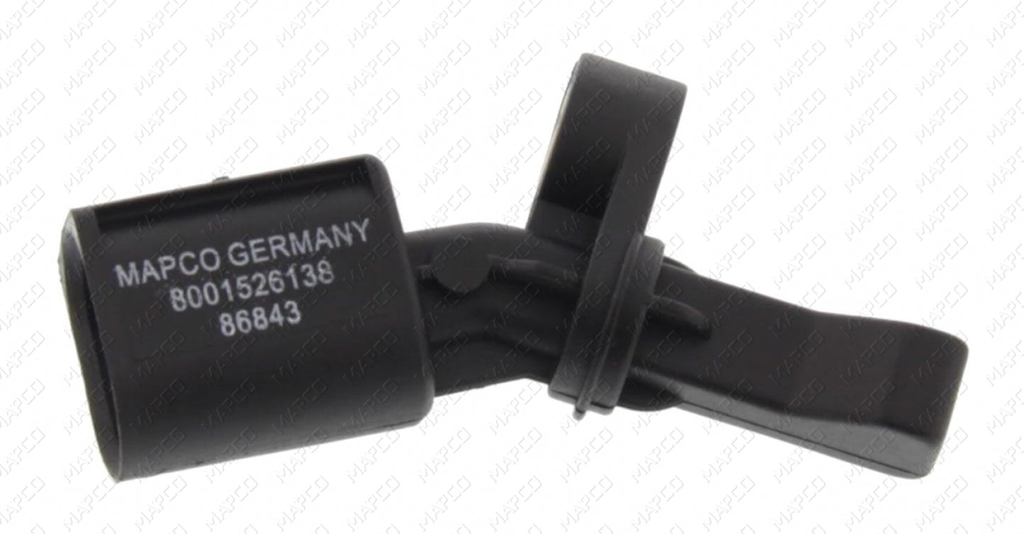 MAPCO Sensor, Raddrehzahl Hinterachse rechts  86843