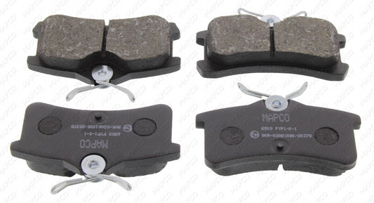 MAPCO Bremsbelagsatz, Scheibenbremse Hinterachse  6909