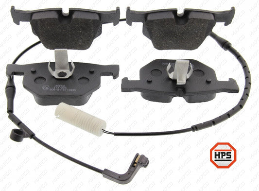 MAPCO Bremsbelagsatz, Scheibenbremse Hinterachse  6719HPS