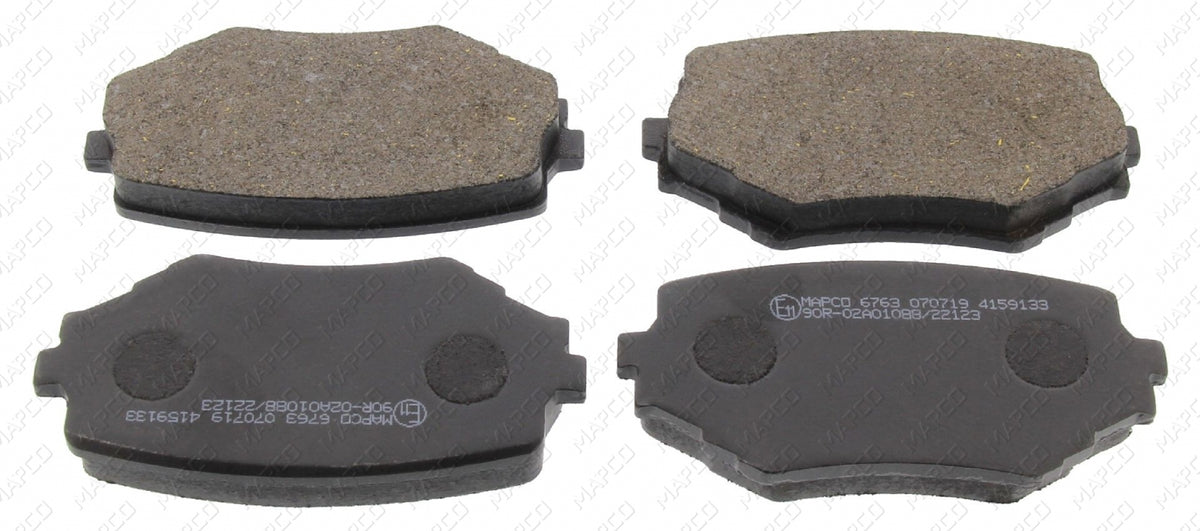 MAPCO Bremsbelagsatz, Scheibenbremse Vorderachse  6763