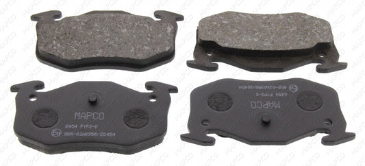 MAPCO Bremsbelagsatz, Scheibenbremse Hinterachse  6454
