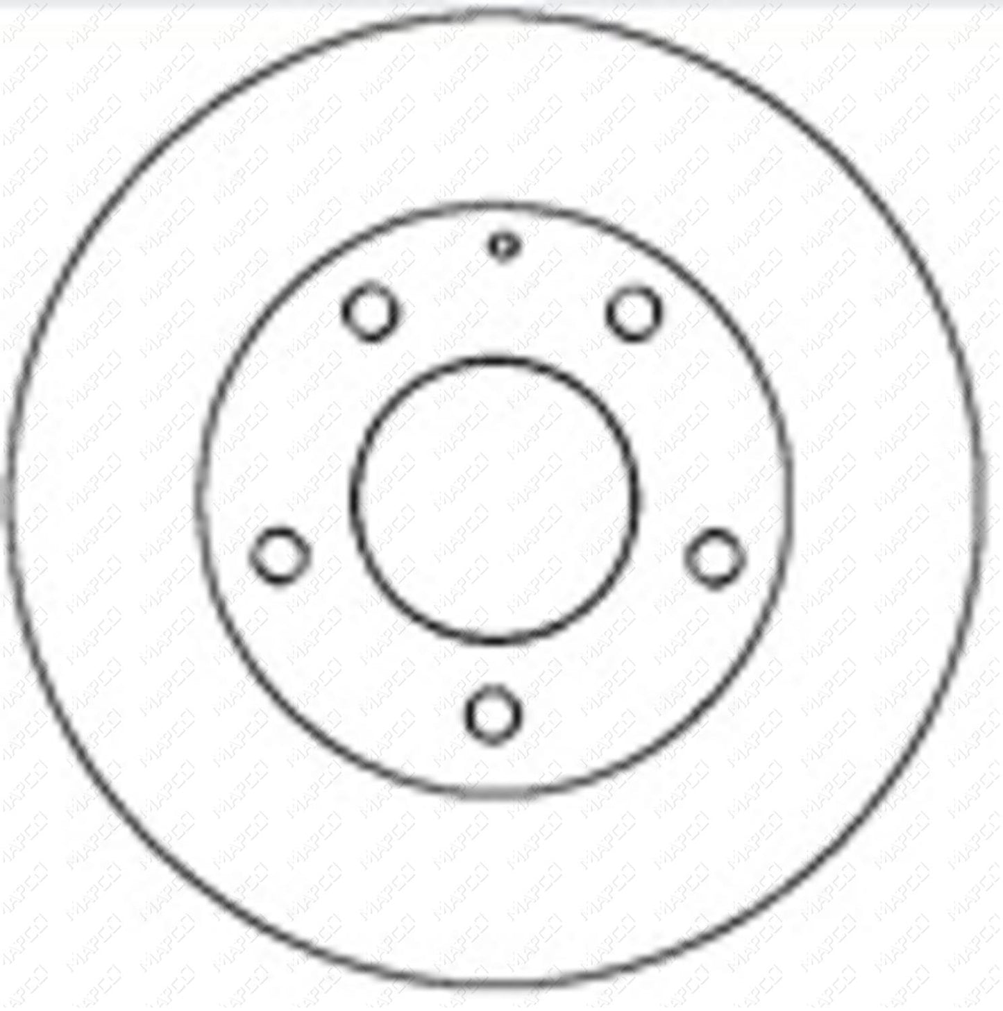 MAPCO Bremsscheibe 15285