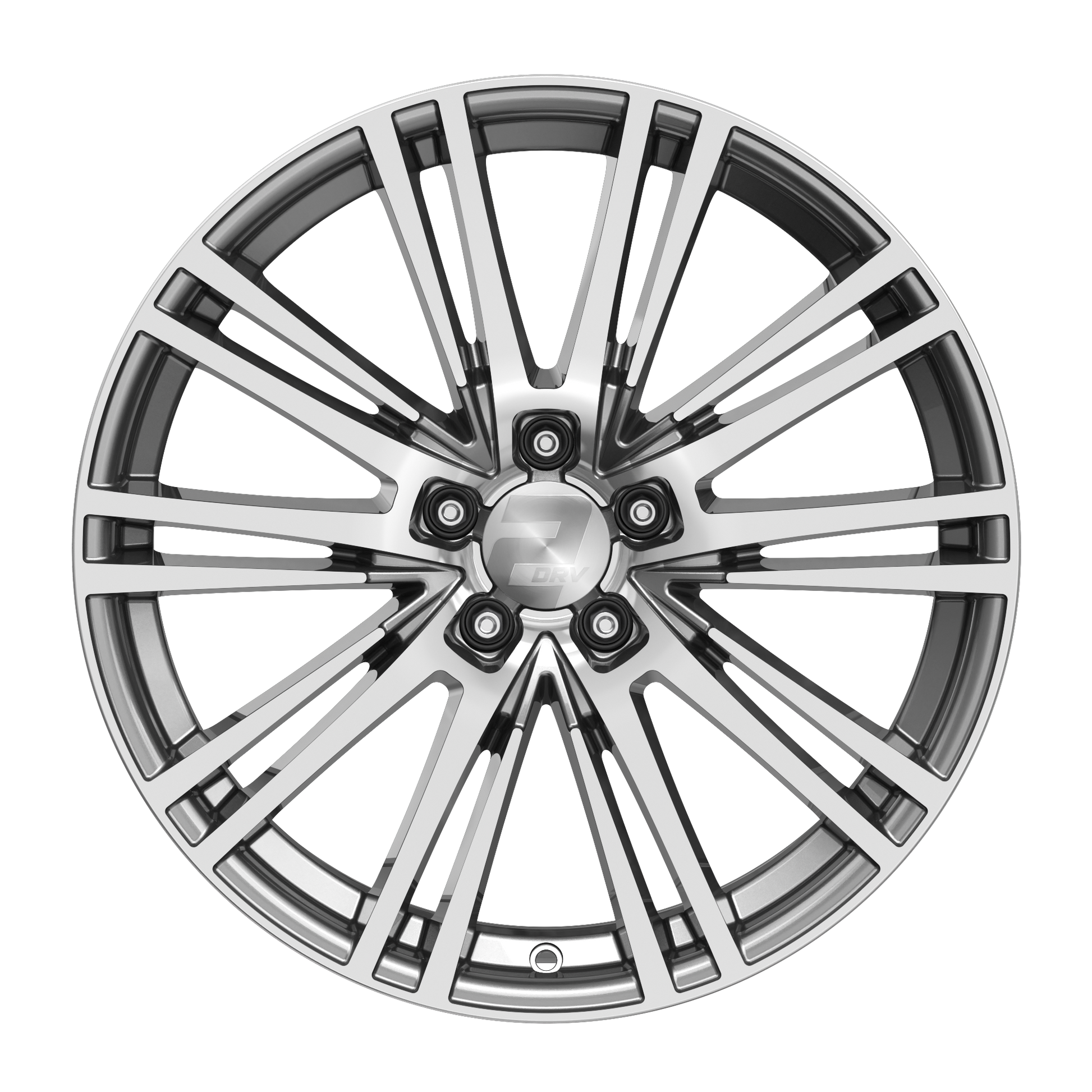 2DRV Felge WH18 Daytona Grau Hochglanzpoliert