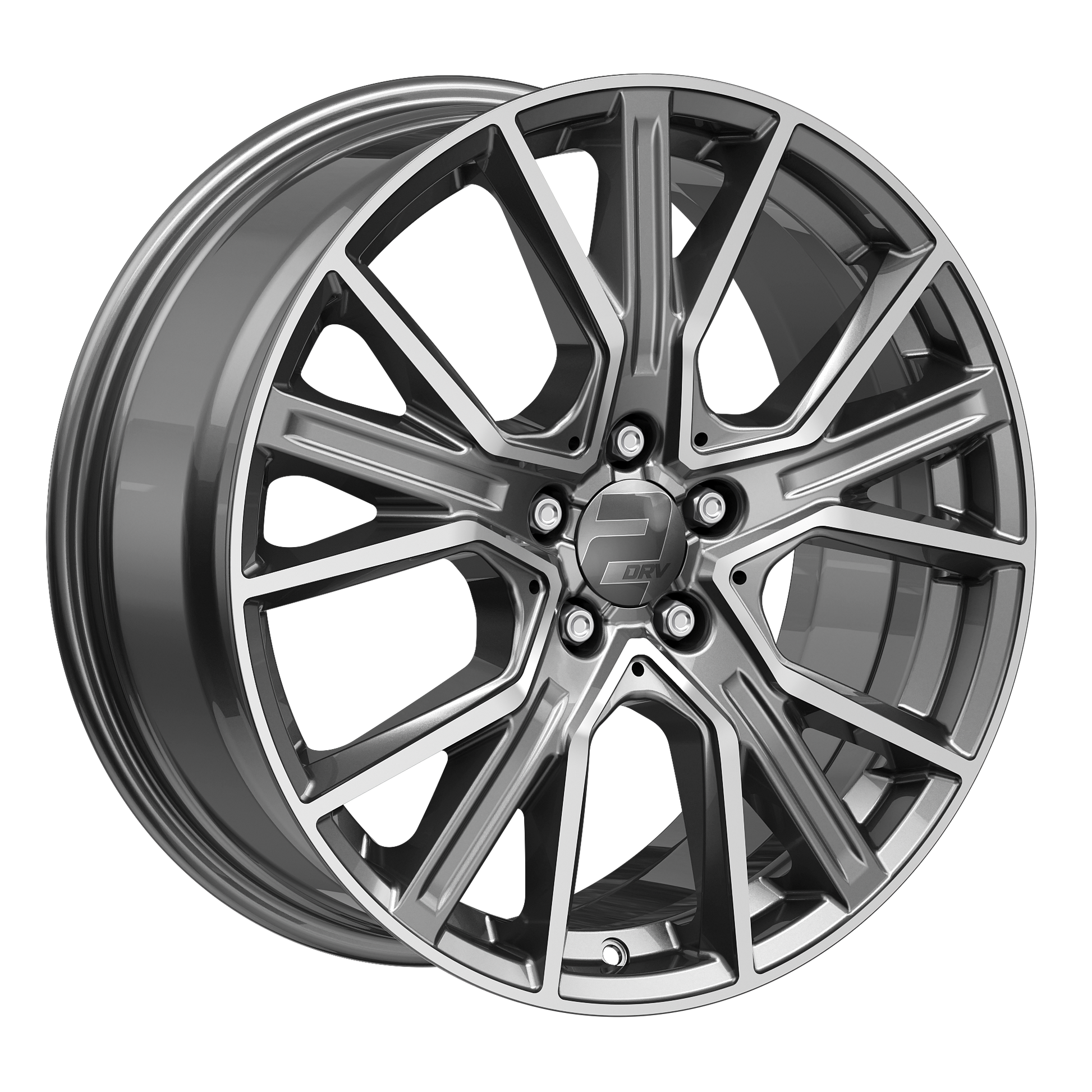 2DRV Felge WH34 Daytona Grau Hochglanzpoliert