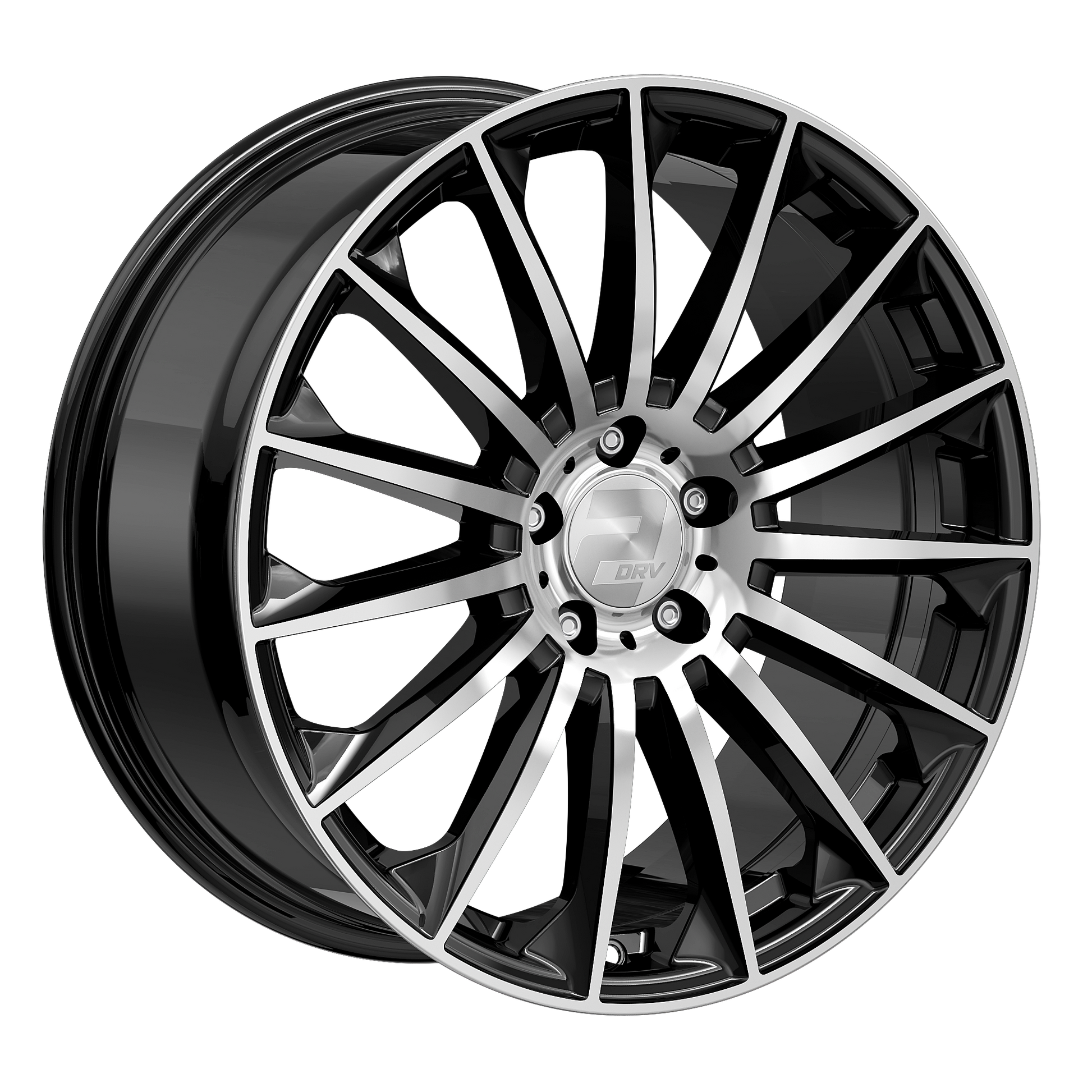 2DRV Felge WH39 Schwarz Hochglanzpoliert