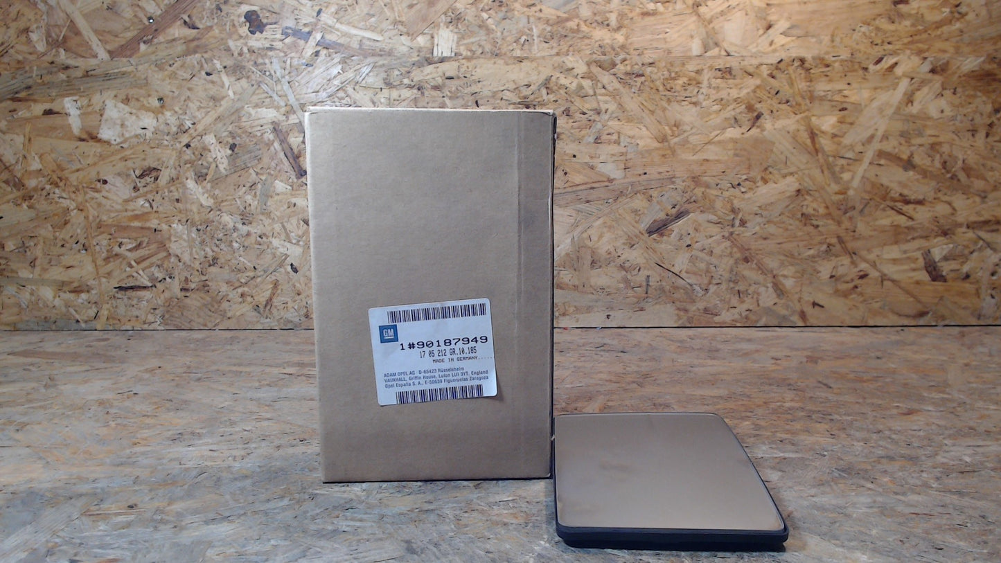 Original GM Opel Aussenspiegelglas rechts (Konvex) 90187949 Kadett D , Monza , Senator A