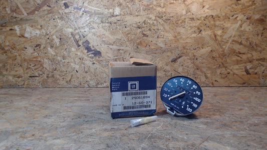 Original GM Opel Tachometer mp/h mit Tagesilometerzähler Wegdrehzahl 1810 25061894 Corsa A