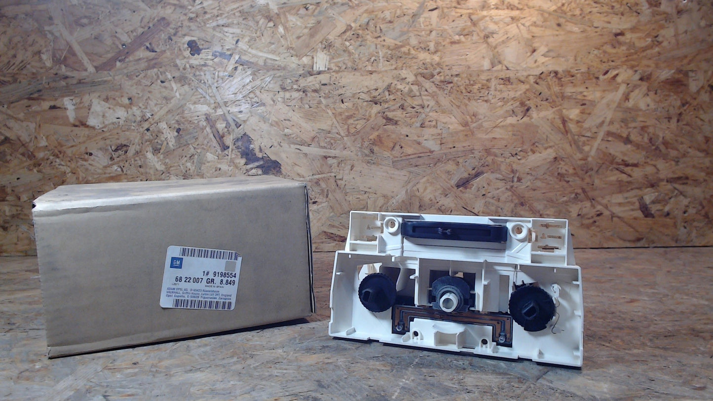 Original GM Opel Heizungsbetätigung ohne Klimaanlage 9198554 Corsa B , Tigra A