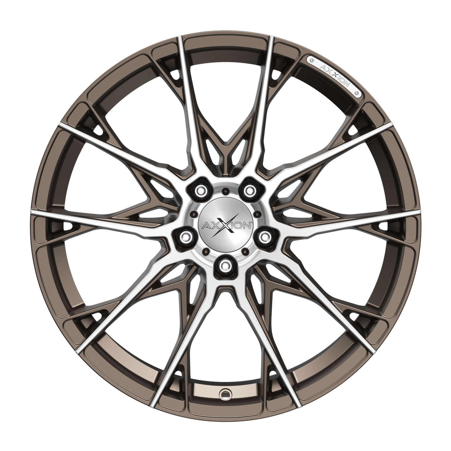 AXXION Felge X1 Bronze Matt poliert