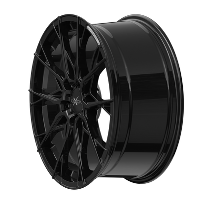 AXXION Felge X1 Schwarz glänzend lackiert