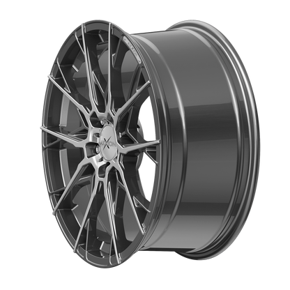 AXXION Felge X1 Daytona Grau Hochglanzpoliert