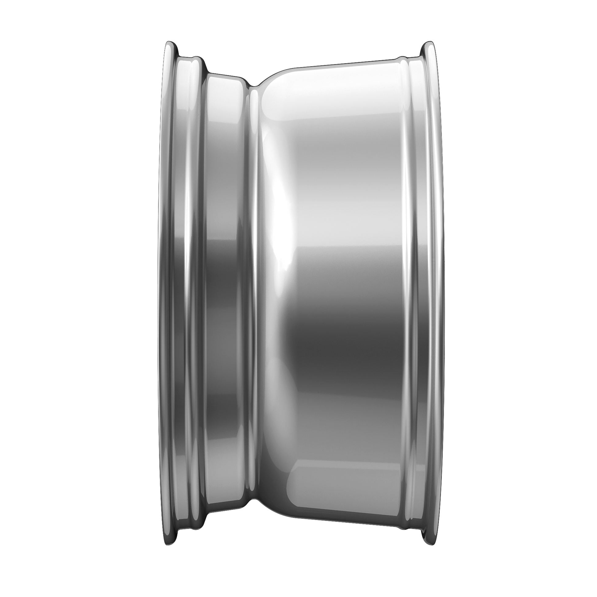 AXXION Felge Y1 Race Silber lackiert mit Hochglanzpoliertem Felgenbett