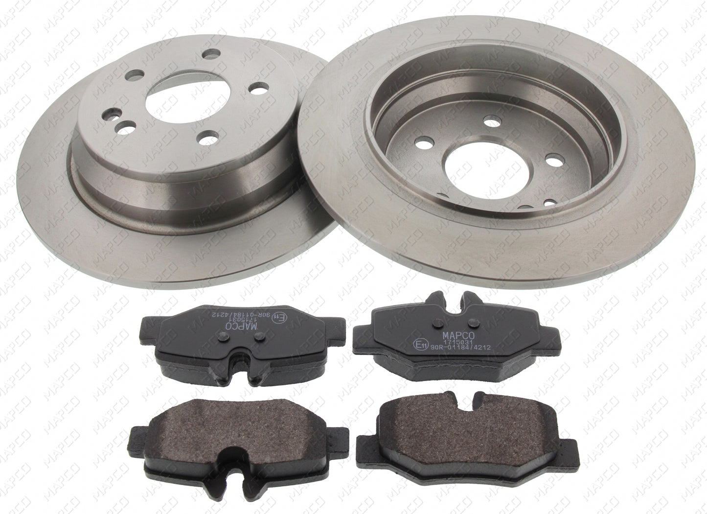 MAPCO Bremsensatz, Scheibenbremse Hinterachse  Satz  47915