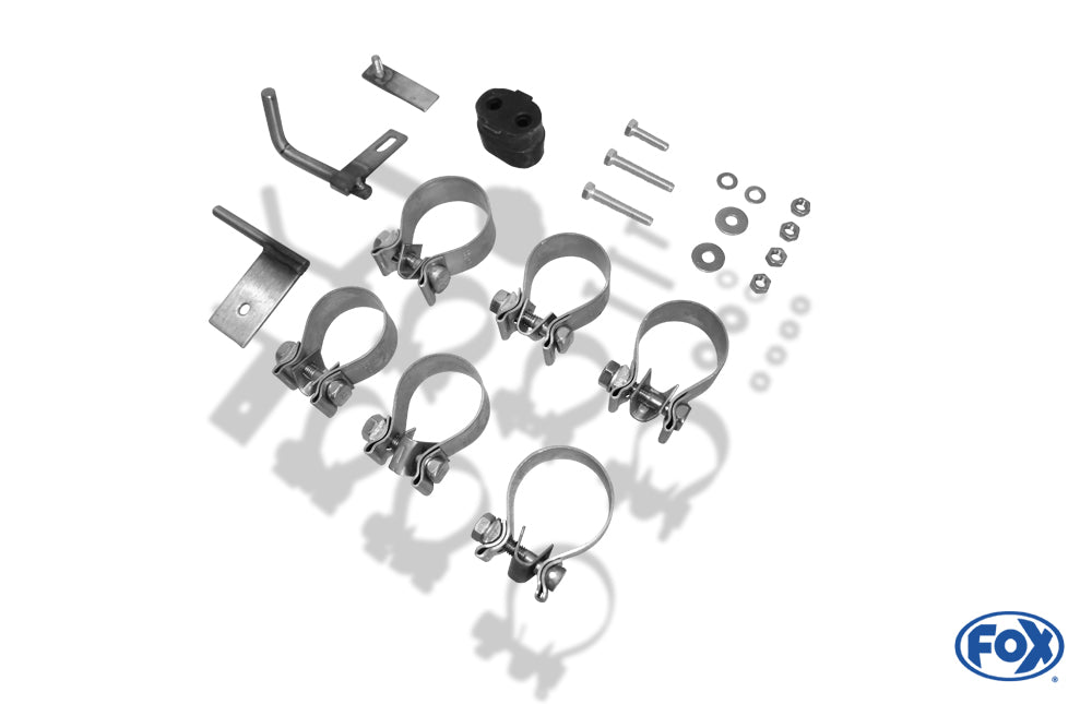 FOX Alfa GTV Typ 916 Endrohrsystem Ausgang rechts/links - 145x65 Typ 59 rechts/links