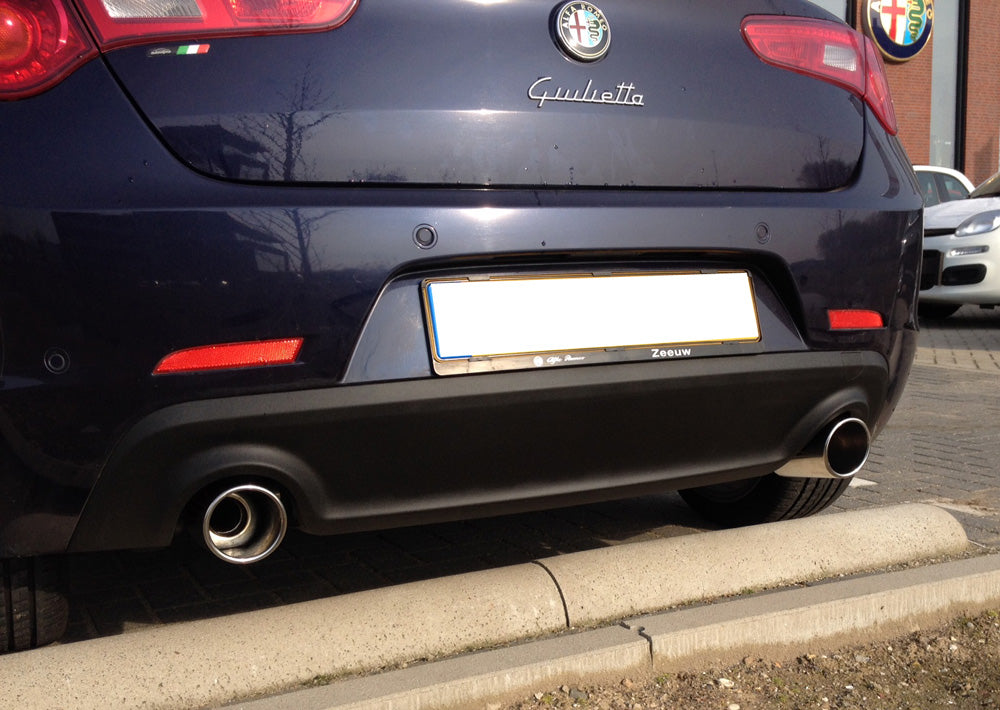 FOX Alfa Romeo Giulietta - 940 Endschalldämpfer quer Ausgang rechts/links - 1x100 Typ 16 rechts/links