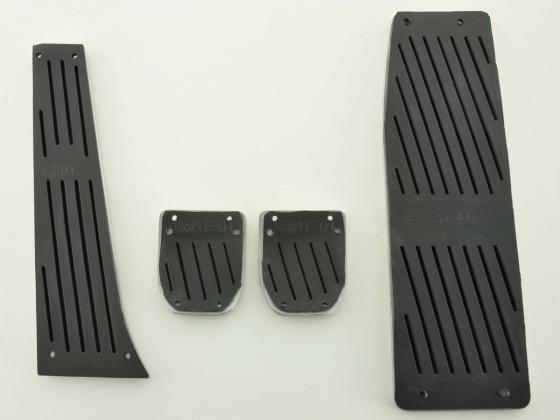 FK Alupedale Pedale Set 4-teilig BMW 5er Pedalcover Autopedale Streifen-Design