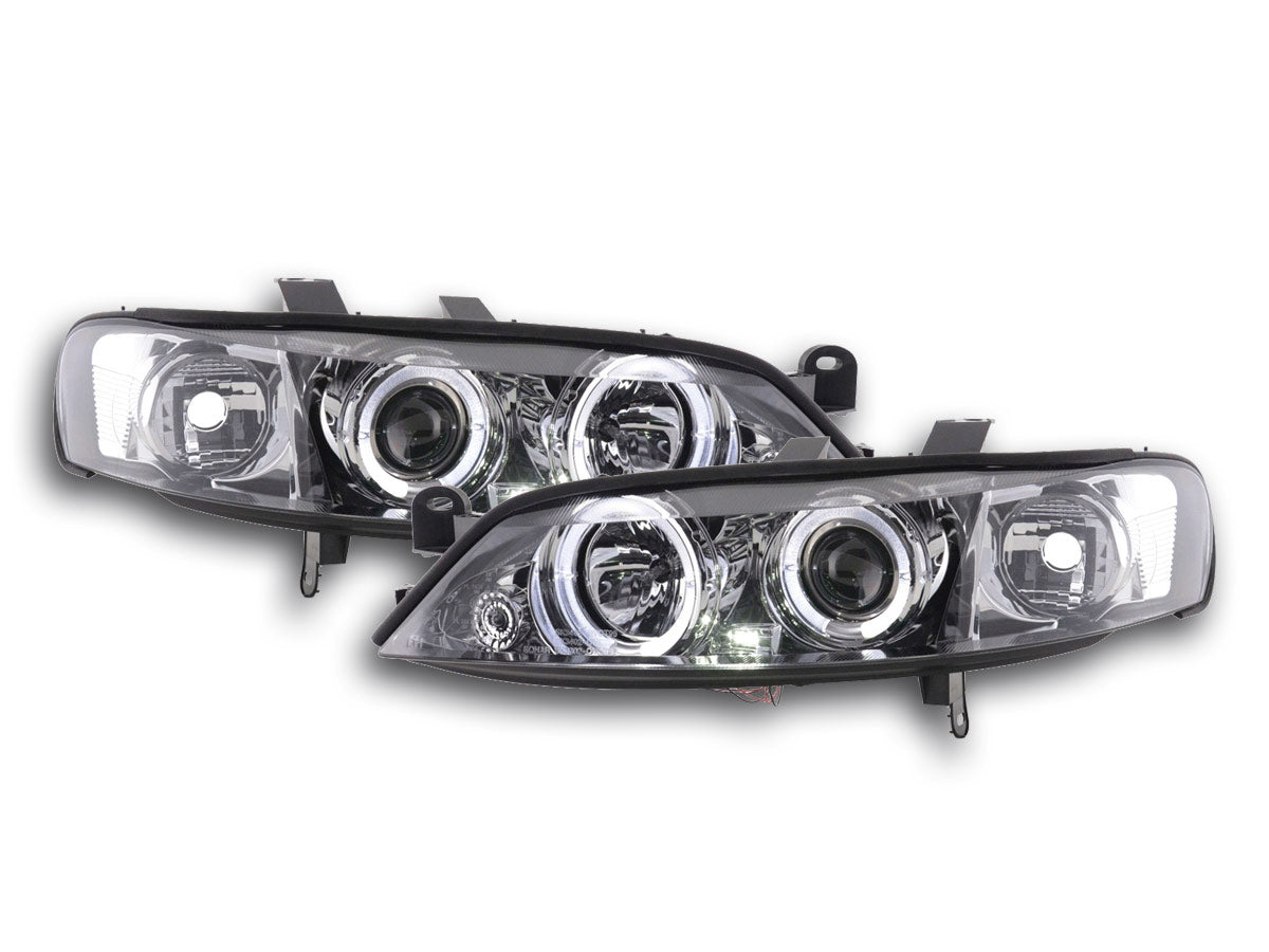 Scheinwerfer Set Opel Vectra B Bj: 99-02 chrom