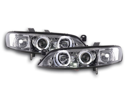 Scheinwerfer Set Opel Vectra B Bj: 99-02 chrom