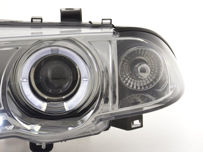 Scheinwerfer Set BMW 3er Limo Typ E46 Bj. 98-01 chrom