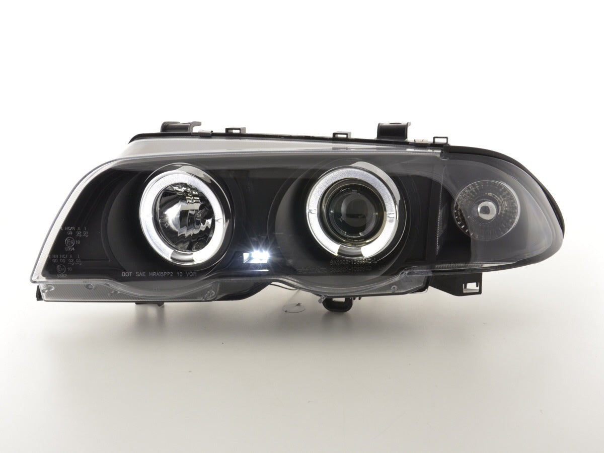 Scheinwerfer Set BMW 3er Limo Typ E46 Bj. 98-01 schwarz