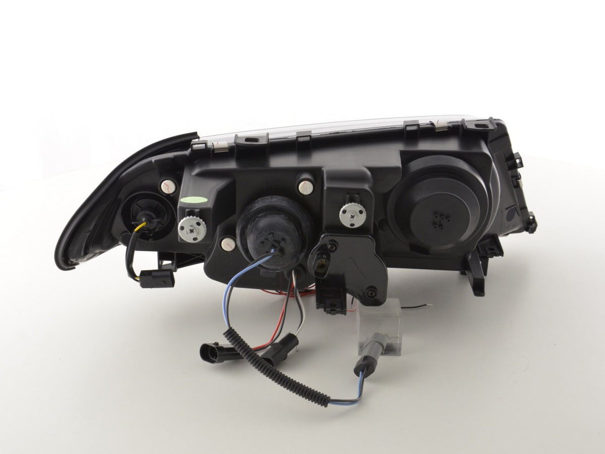 Scheinwerfer Set BMW 3er Limo Typ E46 Bj. 98-01 schwarz