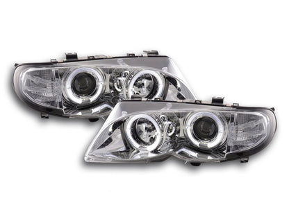 Scheinwerfer Set BMW 3er E46 Limo/Touring Bj. 02-05 chrom