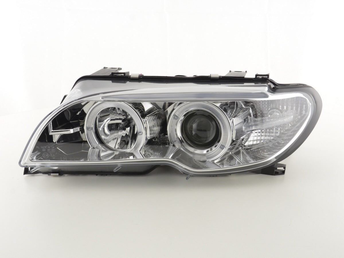 Scheinwerfer Set BMW 3er E46 Coupe/Cabrio Bj. 03-05 chrom