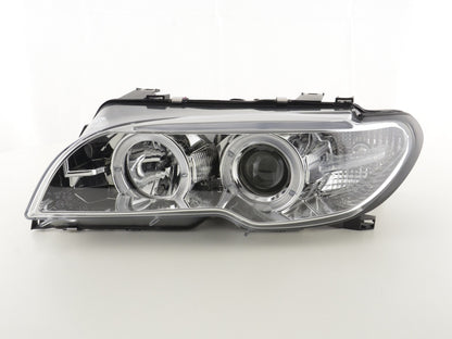 Scheinwerfer Set BMW 3er E46 Coupe/Cabrio Bj. 03-05 chrom