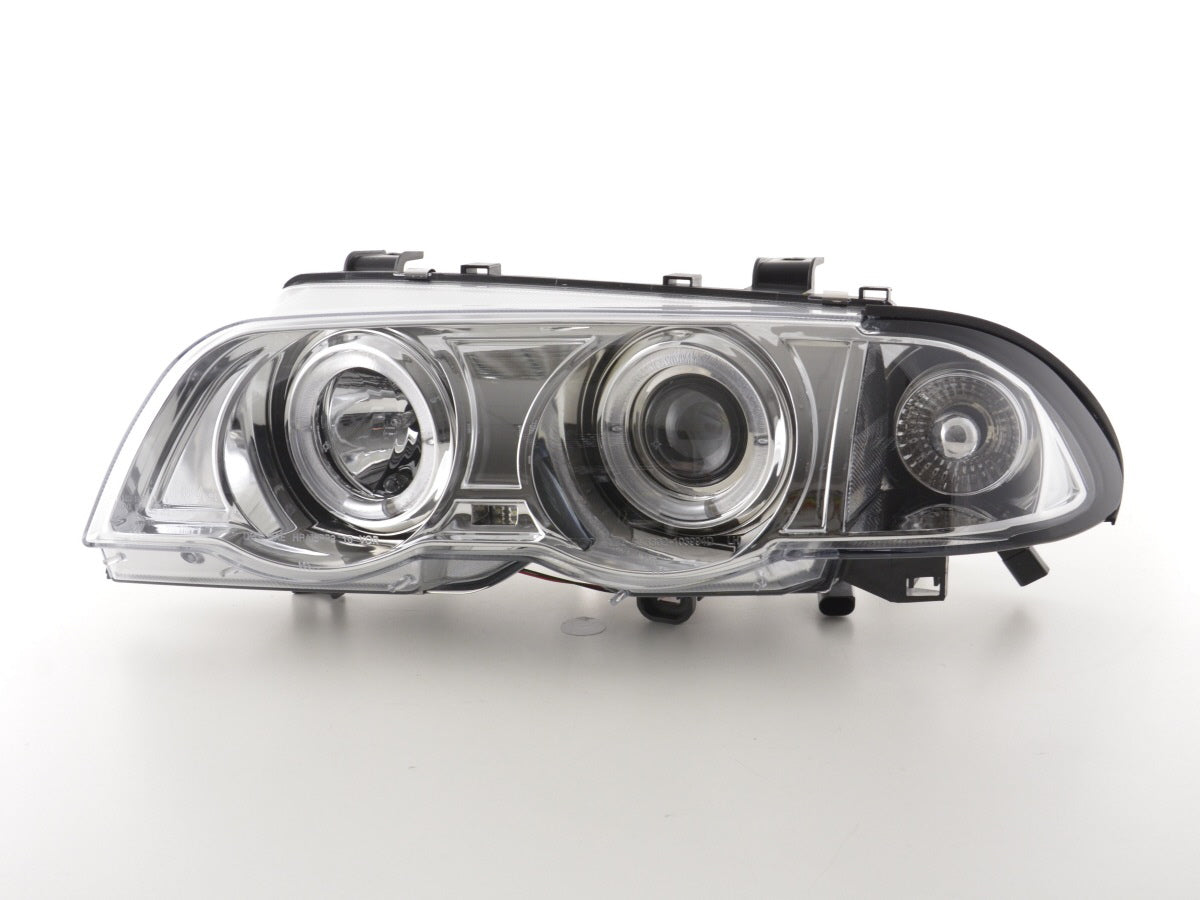 Scheinwerfer Set BMW 3er Limo Typ E46  98-01 chrom