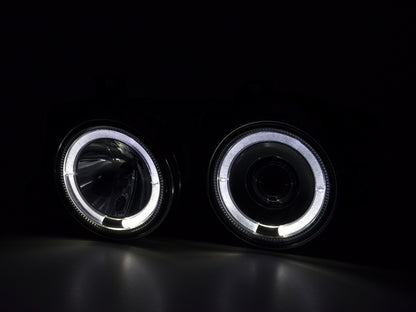 Scheinwerfer Set BMW 5er Typ E34 Bj. 88-94 chrom