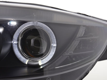 Scheinwerfer Set BMW Z4 Typ E85/E86  03-08 schwarz