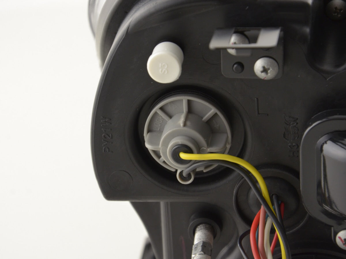 Scheinwerfer Set Citroen Xsara Typ N7 Bj. 00-05 schwarz