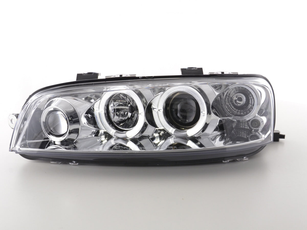 Scheinwerfer Set Fiat Punto 2 Typ 188 Bj. 99-02 chrom