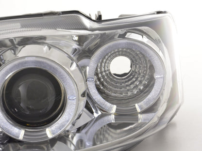 Scheinwerfer Set Ford Escort MK6 / MK7 Bj. 95-09 chrom