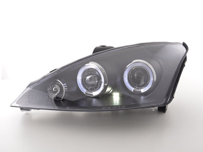 Scheinwerfer Set Ford Focus Bj. 98-01 schwarz