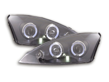 Scheinwerfer Set Ford Focus Bj. 98-01 schwarz