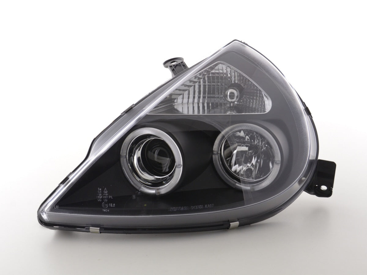 Scheinwerfer Set Ford KA Typ RBT Bj. 97- schwarz