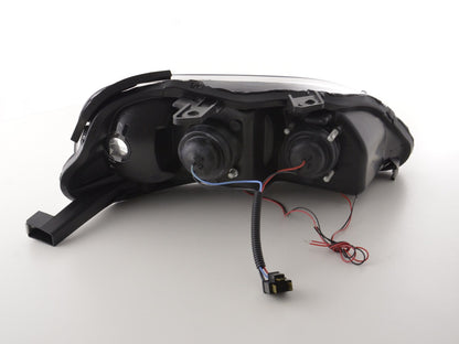 Scheinwerfer Set Honda Civic Coupe/Civic 4-trg. Bj. 99-00 schwarz