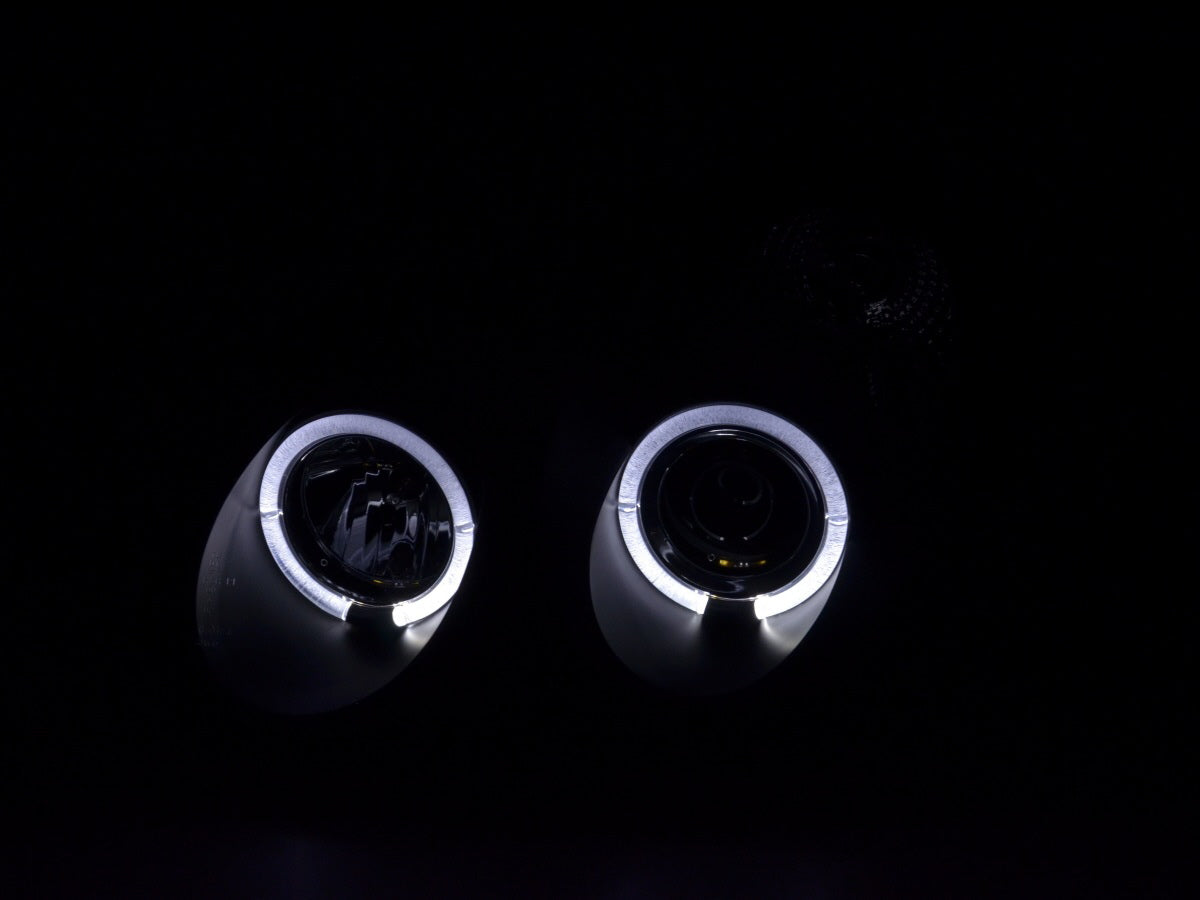 Scheinwerfer Set Mercedes C-Klasse Typ W203 Bj. 00-07 schwarz für Rechtslenker