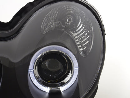 Scheinwerfer Set Mercedes C-Klasse Typ W203 Bj. 00-07 schwarz für Rechtslenker