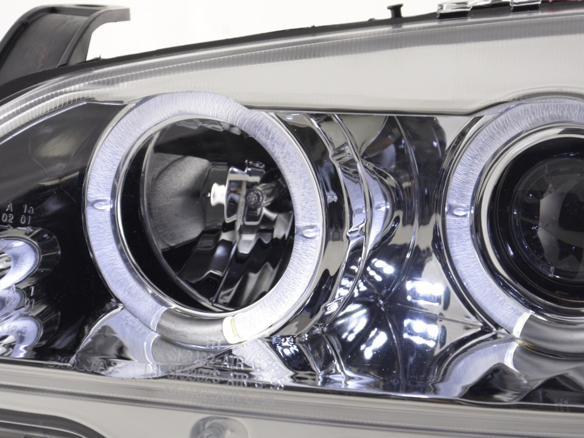 Scheinwerfer Set Opel Astra G Bj. 98-03 chrom