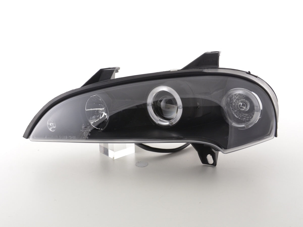 Scheinwerfer Set Opel Tigra Bj. 95-03 schwarz
