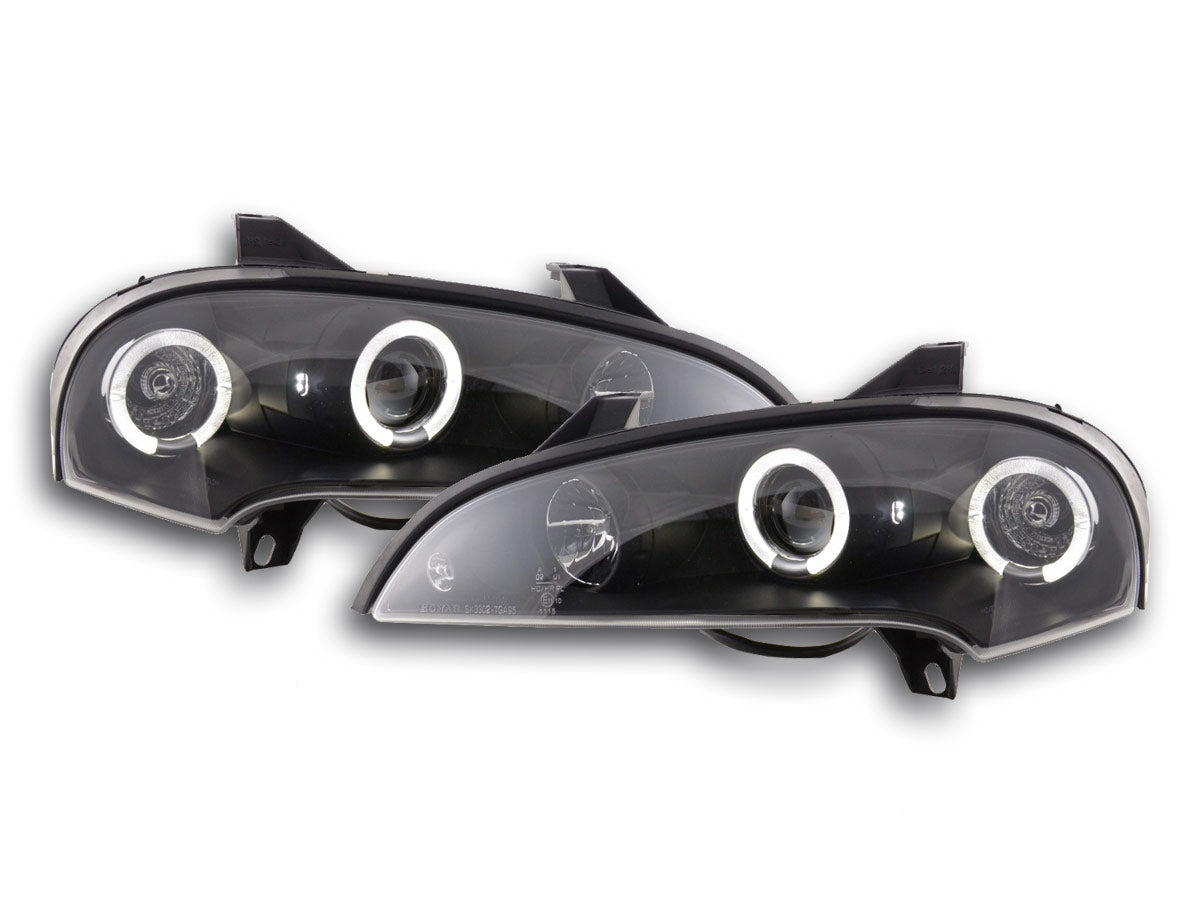 Scheinwerfer Set Opel Tigra Bj. 95-03 schwarz