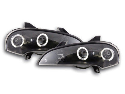 Scheinwerfer Set Opel Tigra Bj. 95-03 schwarz
