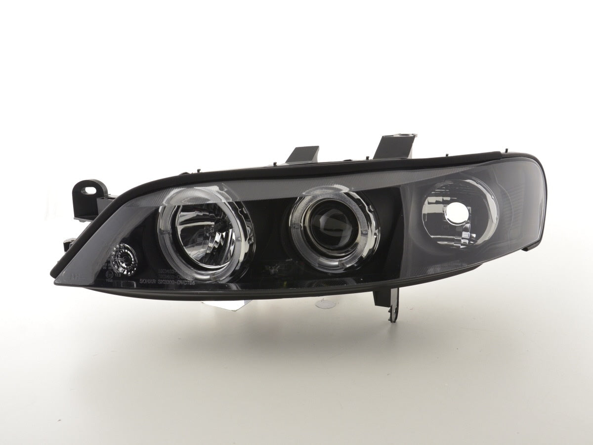 Scheinwerfer Set Opel Vectra B  96-99 schwarz