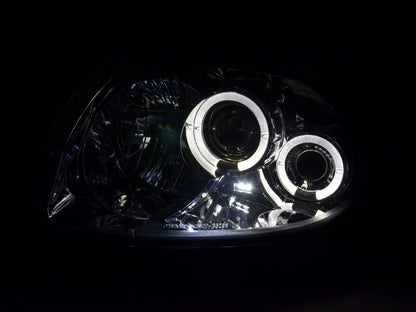 Scheinwerfer Set Renault Clio Typ B Bj. 98-01 chrom